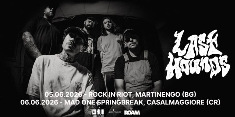 Last Hounds, la punk band britannica per la prima volta sui palchi italiani