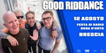 I Good Riddance alla Festa di Radio Onda D’Urto  a Brescia