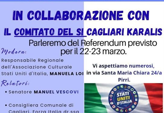Referendum sulla magistratura, incontro a Pirri per il Sì
