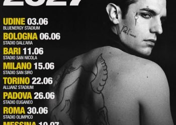 Per Achille Lauro 8 nuovi concerti negli stadi nel 2027