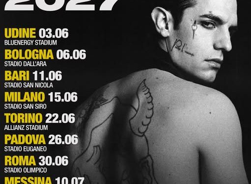 Per Achille Lauro 8 nuovi concerti negli stadi nel 2027