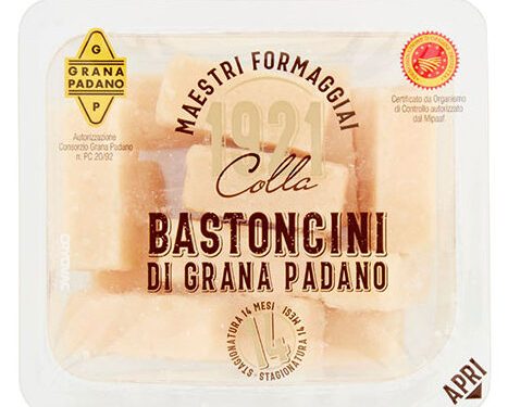 Allerta Grana Padano richiamati stick per rischio corpi estranei da Esselunga