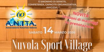 Serata Wellness naturista a Cavenago: per gli amanti della nudità appuntamento il 14 marzo 2026