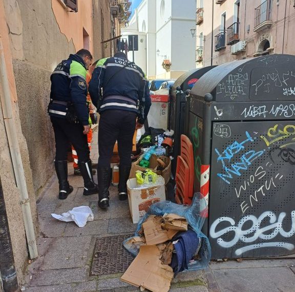 Cagliari, abbandono di rifiuti: individuato un altro responsabile