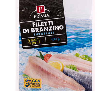 Corpi estranei: richiamati filetti di branzino surgelati Primia
