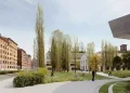Il Maxxi diventa più verde con la rigenerazione di piazza Alighiero Boetti