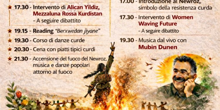 Capodanno Curdo, due giornate di iniziative a Selargius e Cagliari