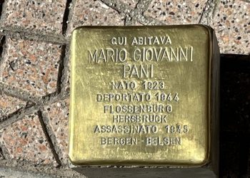 A Cagliari la prima pietra d’inciampo in memoria di Mario Giovanni Pani