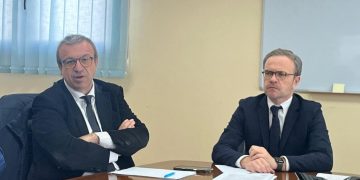 L’assessore dell’Industria Cani in visita al Consorzio Industriale Provinciale Sulcis-Iglesiente