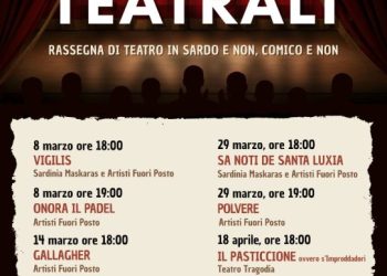 “Scenari Teatrali 2026”, la rassegna prende il via a Terralba