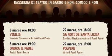 “Scenari Teatrali 2026”, la rassegna prende il via a Terralba