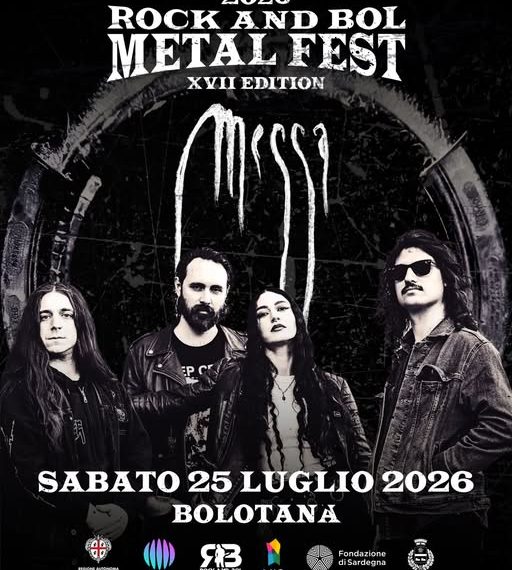 I Messa sul palco del Rock and Bol Metal Fest: il 25 luglio in concerto a Bolotana