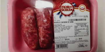 Allerta alimentare, il Ministero richiama la salamella