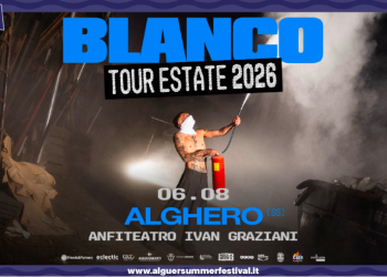 Blanco in concerto il 6 agosto all’Anfiteatro Ivan Graziani di Alghero