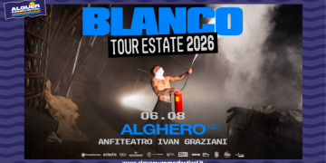 Blanco in concerto il 6 agosto all’Anfiteatro Ivan Graziani di Alghero