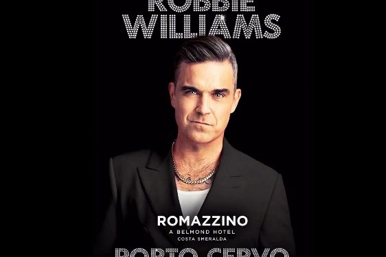 Robbie Williams in Sardegna per il Big Art Festival: evento unico la prossima estate