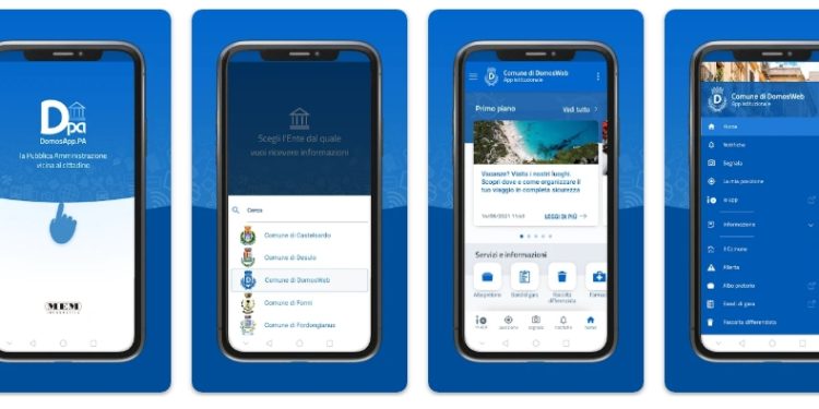 La Città Metropolitana di Sassari ha la sua App istituzionale: DomosApp.PA