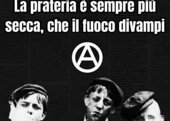 La prateria è sempre più secca, che il fuoco divampi