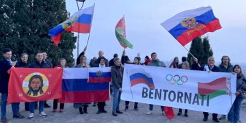 Paralimpiadi invernali: Verona, presidio festa in sostegno agli atleti russi e bielorussi