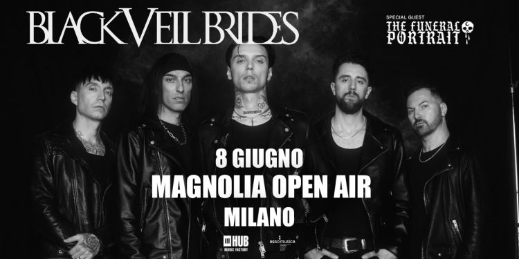 I Black Veil Brides tornano in Italia a giugno