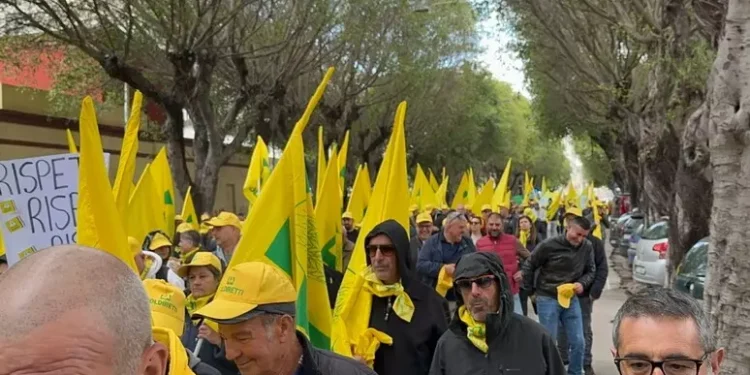 Oltre tremila agricoltori a Cagliari, ‘in crisi il futuro della Sardegna’