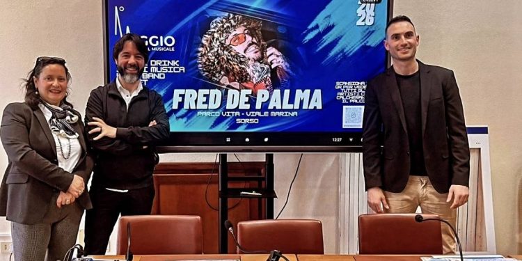 A  Sorso il primo maggio salirà sul palco Fred De Palma