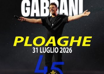 Francesco Gabbani torna in Sardegna, una data a luglio a Ploaghe