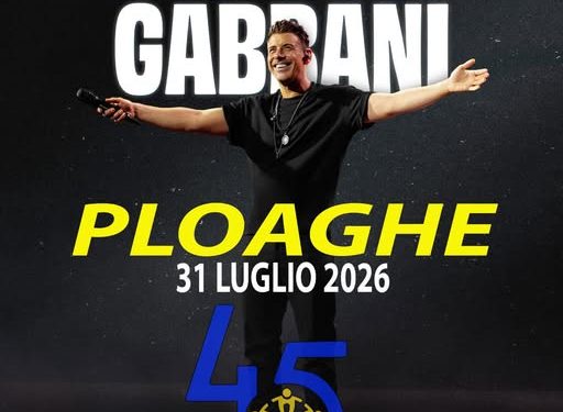 Francesco Gabbani torna in Sardegna, una data a luglio a Ploaghe