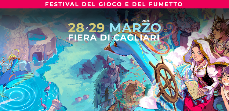 Cagliari, il 28 e 29 marzo alla Fiera torna Giocomix