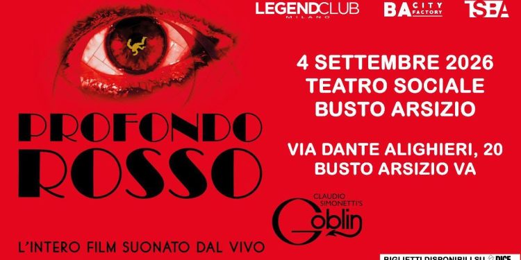 Claudio Simonetti’s Goblin: una data a Busto Arsizio per il 50° anniversario di “Profondo Rosso”