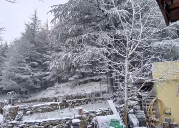 L’inverno a primavera sul Gennargentu, -2 gradi e nevicate