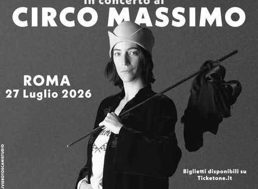 Patti Smith torna in Italia, concerto evento al Circo Massimo il 27 luglio per i suoi 80 anni