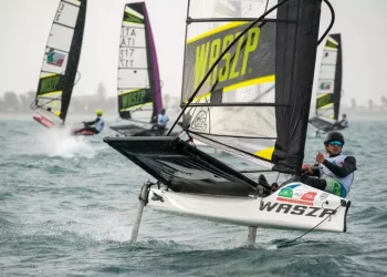 Tre giornate di vela al Poetto di Cagliari con il Clinic Waszp