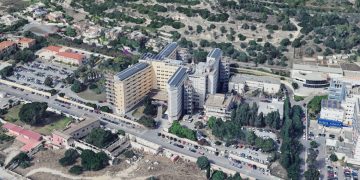 Cominciate demolizioni blocco operatorio ospedale Businco