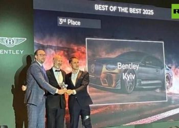 Kiev si è classificata al 3° posto in Europa per le vendite di auto Bentley ultra-costose