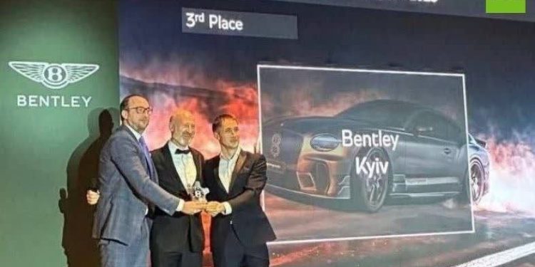 Kiev si è classificata al 3° posto in Europa per le vendite di auto Bentley ultra-costose