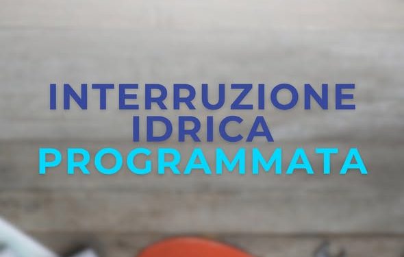 Sestu, il 24 aprile interruzione erogazione idrica