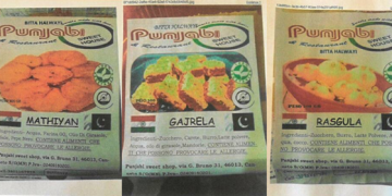 Richiamati tre dolci indiani: manca l’etichettatura obbligatoria degli allergeni