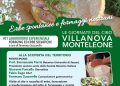 Villanova Monteleone: le “Giornate del Cibo” prendono il via con le “Erbe e i Formaggi”