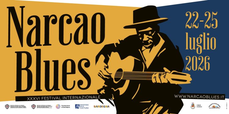 Festival Narcao Blues: dal 22 al 25 luglio a Narcao (Sud Sardegna) la 36ª edizione. Anteprima il 10 luglio a Capoterra (CA)