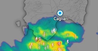 Maltempo sulla Sardegna, in arrivo forti temporali sul Sulcis e sul Cagliaritano