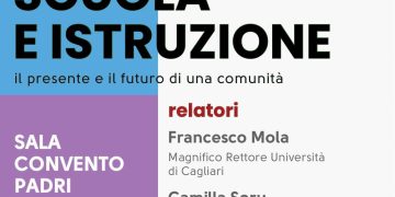 Venerdì 17 aprile, a Sanluri, si parlerà di scuola e istruzione con il rettore Francesco Mola, Camilla Soru e la candidata sindaca di S’Innova Sanluri Cinzia Fenu