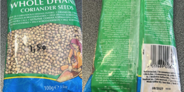 Richiamati semi di coriandolo per pesticidi