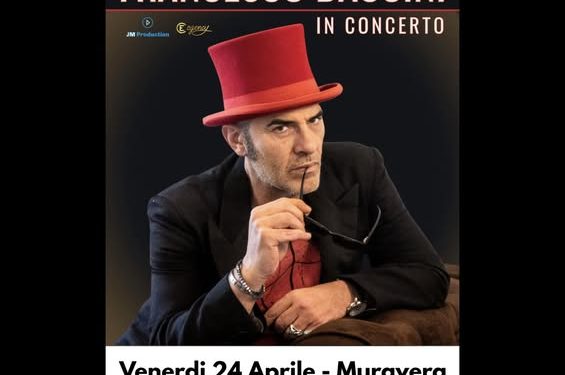 Francesco Baccini in concerto a Muravera