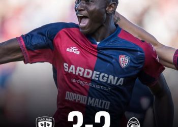 Splendida vittoria del Cagliari contro l’Atalanta: finisce 3-2 per i rossoblù