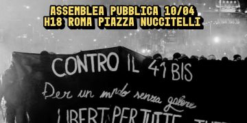 Caso Cospito: “fuori Alfredo dal 41 bis”: parte la mobilitazione a Roma