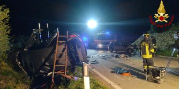 Grave incidente a Ittiri, schianto nella notte: tre feriti