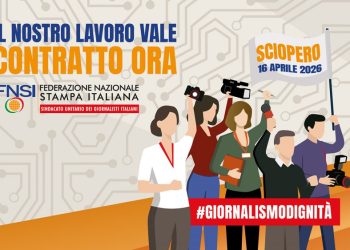Fnsi, il 16 aprile giornalisti in sciopero per il contratto