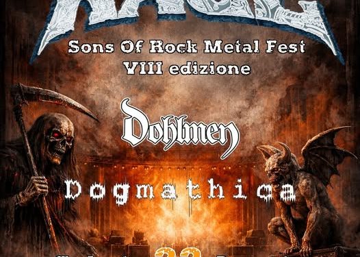 I Rage sbarcano in Sardegna: ad aprire il concerto i Dohlmen e i Dogmathica