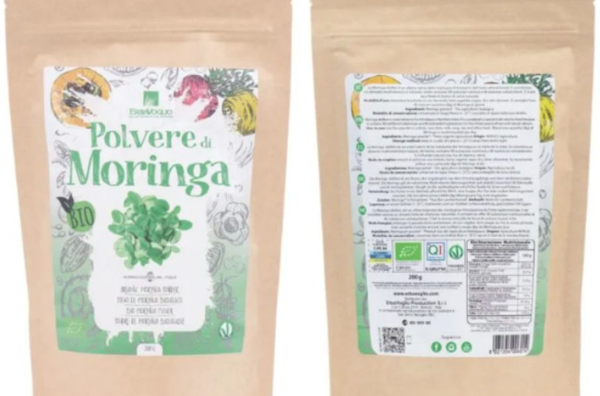 Richiamata polvere di moringa per Salmonella